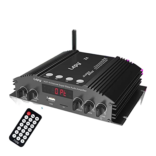 HEALBYBLE 240. 0w 4CH. Auto-Audio-Stereo-Leistungsverstärker Bluetooth-Heimkino-Verstärker-Musik-Subwoofer-Soundsystem,Einfache Balance-Kontrolle HEALBYBLE 240. 0w 4CH. Auto-Audio-Stereo-Leistungsverstärker Bluetooth-Heimkino-Verstärker-Musik-Subwoofer-Soundsystem,Einfache Balance-Kontrolle von HEALBYBLE