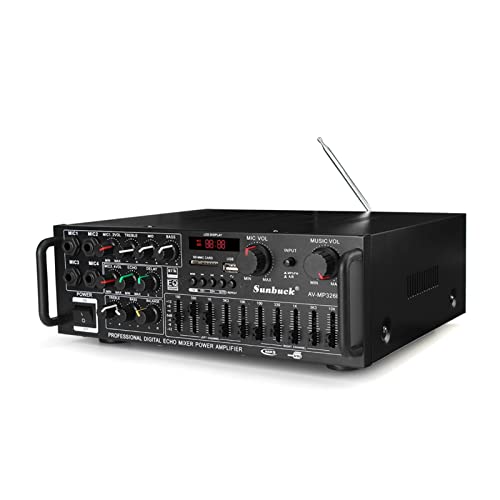HEALBYBLE 32. 6bt Home Bluetooth-Verstärker Home Car Audio Stereo Subwoofer Verstärker Power Audio Verstärker Audio USB SD. Mit Remote.,Einfache Balance-Kontrolle HEALBYBLE 32. 6bt Home Bluetooth-Verstärker Home Car Audio Stereo Subwoofer Verstärker Power Audio Verstärker Audio USB SD. Mit Remote.,Einfache Balance-Kontrolle von HEALBYBLE