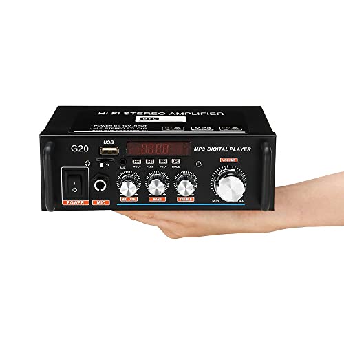 HEALBYBLE 60. 0w HiFi. Bluetooth-Leistungsverstärkerauto/Heimkino Digital Power Audio Amplificador for Lautsprecher Höhenbasskontrolle FM USB.,Einfache Balance-Kontrolle HEALBYBLE 60. 0w HiFi. Bluetooth-Leistungsverstärkerauto/Heimkino Digital Power Audio Amplificador for Lautsprecher Höhenbasskontrolle FM USB.,Einfache Balance-Kontrolle von HEALBYBLE