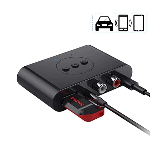 HEALBYBLE Bluetooth 5.0 Audio-Empfänger U-Diskette RCA 3. 5mm 3.5. AUX. Jack Stereo Music Wireless Adapter mit Mikrofon for Car Kit Lautsprecherverstärker,Einfache Balance-Kontrolle HEALBYBLE Bluetooth 5.0 Audio-Empfänger U-Diskette RCA 3. 5mm 3.5. AUX. Jack Stereo Music Wireless Adapter mit Mikrofon for Car Kit Lautsprecherverstärker,Einfache Balance-Kontrolle von HEALBYBLE