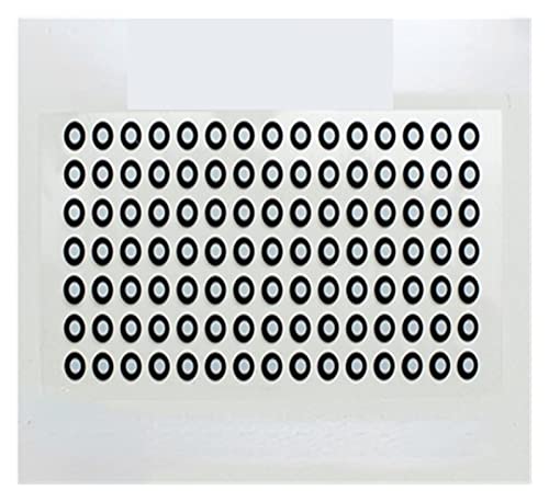 Handgehaltener 3D-Scanner Magnetischer 3D-Markierungspunkt Klebepunkt-Reflektor-Markierungspunkt,Multifunktions-Markierungspunkt(3mm x 6mm viscosity) von HEALBYBLE