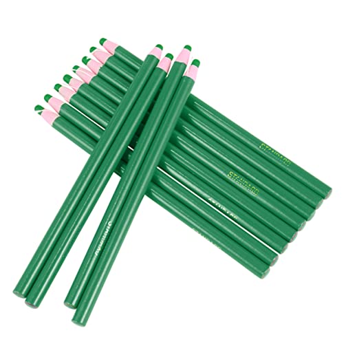 HEALEEP 1 Schachtel weißer Fettstift Stoffmarker schwarzes Metall Farben Kosmetiktasche Buntstifte Fettbleistift abziehbarer Fettstift gemalt Textmarker Papiertüte Porzellan Kunstbedarf von HEALEEP