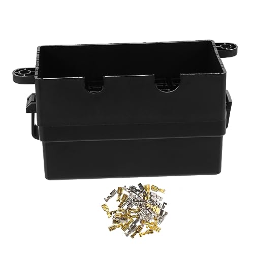 HEALEEP 1 Set 12 Sicherungshalter Sicherungskästen Universal Relais Block Boxen Mehrweg Sicherungshalter Schwarz Kupfer HEALEEP 1 Set 12 Sicherungshalter Sicherungskästen Universal Relais Block Boxen Mehrweg Sicherungshalter Schwarz Kupfer von HEALEEP
