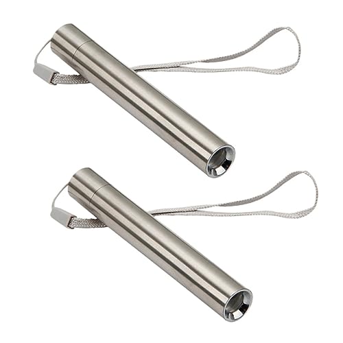 HEALEEP 2Stücke Fluoreszierende Erkennungslampe LED Taschenlampe für Währungs Kosmetiküberprüfung für Zuhause Geschäfte Hohe Helligkeit von HEALEEP