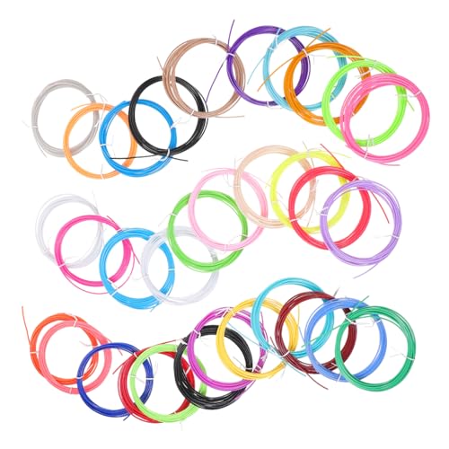 HEALEEP 30 Stück 3D Druck Verbrauchsmaterialien Tricolor 30 Farben Low Drucker Für Den Heimgebrauch Plc HEALEEP 30 Stück 3D Druck Verbrauchsmaterialien Tricolor 30 Farben Low Drucker Für Den Heimgebrauch Plc von HEALEEP
