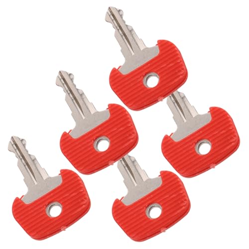 HEALEEP 5-teiliges Zündschlüssel-set Für Gabelstapler Für Lkw Schlüssel Für Schwere Geräte Mit Starter Und Funktion von HEALEEP