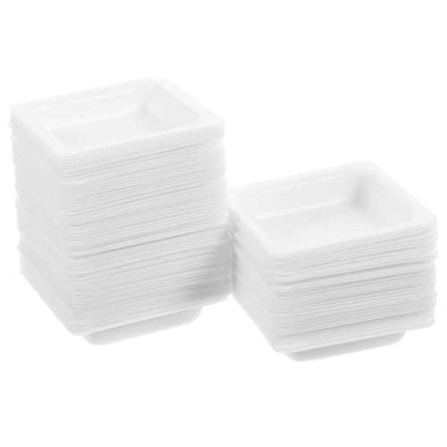 HEALEEP 50 Stück Labortablett Küchenwaage Wägeschalen Mini- Waagschale Folienschalen Lebensmittel Waage Backblech Mit Deckel Wiegen Waage Küche Behälter Runde Folienschale Plastik HEALEEP 50 Stück Labortablett Küchenwaage Wägeschalen Mini- Waagschale Folienschalen Lebensmittel Waage Backblech Mit Deckel Wiegen Waage Küche Behälter Runde Folienschale Plastik von HEALEEP