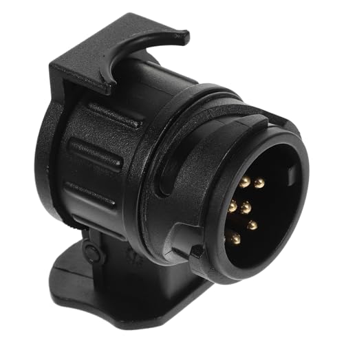 HEALEEP Anhänger -Sockel -Kombination Anhängerkupplung Abschleppen steckdosen Anhänger Steckdose Elektrischer Steckeradapter für Anhänger Anhängerkabeladapter Kupfer Schwarz HEALEEP Anhänger -Sockel -Kombination Anhängerkupplung Abschleppen steckdosen Anhänger Steckdose Elektrischer Steckeradapter für Anhänger Anhängerkabeladapter Kupfer Schwarz von HEALEEP