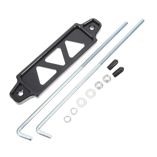 HEALEEP Batterieordner Autobatterie Batteriehalter Auto Batterie-haltesatz Batterie Gedrückt Halten Auto -Batterie Batterie Festbinden Halterung Black Aluminiumlegierung HEALEEP Batterieordner Autobatterie Batteriehalter Auto Batterie-haltesatz Batterie Gedrückt Halten Auto -Batterie Batterie Festbinden Halterung Black Aluminiumlegierung von HEALEEP
