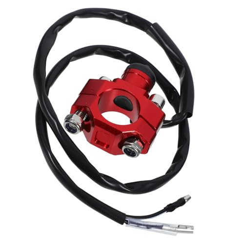HEALEEP Motorrad-Modifikationsschalter Motorrad-Zündspulenschalter Zündspule für Motor Motorräder schalten Lenkerschalter Ersatz-Zündspule Zündkabel Aluminiumlegierung rot HEALEEP Motorrad-Modifikationsschalter Motorrad-Zündspulenschalter Zündspule für Motor Motorräder schalten Lenkerschalter Ersatz-Zündspule Zündkabel Aluminiumlegierung rot von HEALEEP