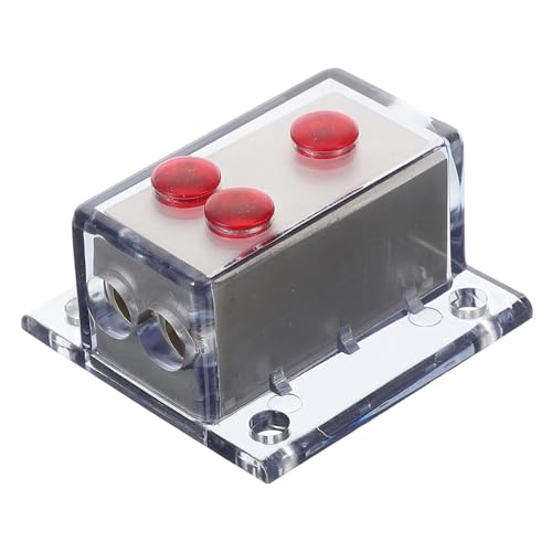 HEALEEP Sicherheitssitz geteilter Geräte für Auto Bodenverteilerblock Verteilerblock Car Audio Car-Audio-Splitter Audio-Verteilerblock Verstärker-Verteilerblock-Splitter Plastik HEALEEP Sicherheitssitz geteilter Geräte für Auto Bodenverteilerblock Verteilerblock Car Audio Car-Audio-Splitter Audio-Verteilerblock Verstärker-Verteilerblock-Splitter Plastik von HEALEEP