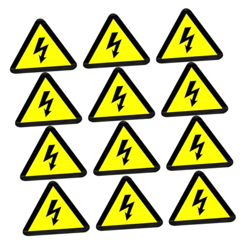 HEALEEP Warnschild Aufkleber Schwarzes Klebeband Logo Stromschlaganzeige Aufkleber Reflektierende Aufkleber Selbstklebendes Vinyl Elektrische Etiketten Vinyl Abnehmbare HEALEEP Warnschild Aufkleber Schwarzes Klebeband Logo Stromschlaganzeige Aufkleber Reflektierende Aufkleber Selbstklebendes Vinyl Elektrische Etiketten Vinyl Abnehmbare von HEALEEP