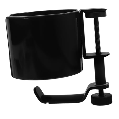 HEALEEP Wasserbecher-headset-halter Headset-ständer Für Den Schreibtisch Headset-aufhänger Für Den Schreibtisch Tischbecherhalter Schreibtisch-kopfhörer-aufhänger Black Abs HEALEEP Wasserbecher-headset-halter Headset-ständer Für Den Schreibtisch Headset-aufhänger Für Den Schreibtisch Tischbecherhalter Schreibtisch-kopfhörer-aufhänger Black Abs von HEALEEP