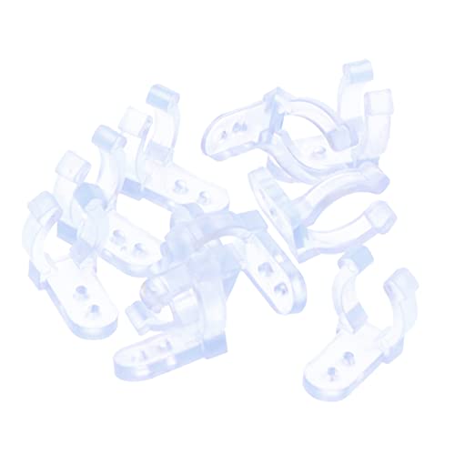 HEALLILY 100Stücke Lichtschlauch Halterungen aus PVC Wiederverwendbare Clips für LED Lichtschlauchmontage Einfache Installation für Innen Außenbereich für Hochzeiten HEALLILY 100Stücke Lichtschlauch Halterungen aus PVC Wiederverwendbare Clips für LED Lichtschlauchmontage Einfache Installation für Innen Außenbereich für Hochzeiten von HEALLILY