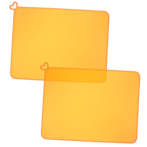 HEALLILY 2Stücke Rutschfeste Silikonmatte für Lichtempfindliche Matte für Präzises Drucken Leicht Platzsparend für Verschiedene Druckanforderungen von HEALLILY