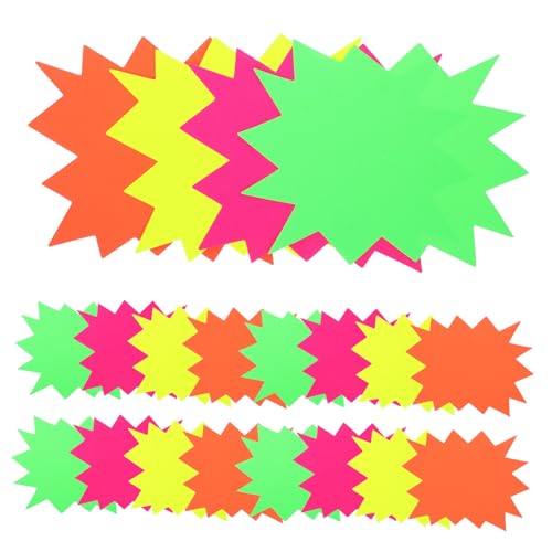 HEALLILY 40 Stück Preisschild für explosive Aufkleber das Etikett Werbeaufkleber Preisschilder einkaufen Tags für Geschäfte Tags für den Handel 250g fluoreszierendes Papier HEALLILY 40 Stück Preisschild für explosive Aufkleber das Etikett Werbeaufkleber Preisschilder einkaufen Tags für Geschäfte Tags für den Handel 250g fluoreszierendes Papier von HEALLILY