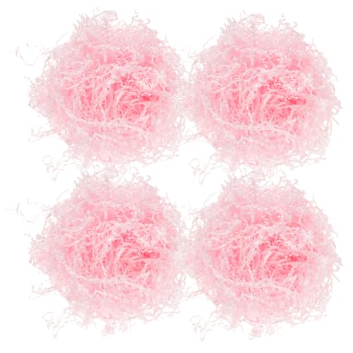 HEALLILY 4Taschen Kraftpapier Füllmaterial für Geschenkboxen Crinkle Paper für Hochzeiten Geburtstage Feiertage Boxfüller für Kreative Geschenkverpackungen von HEALLILY