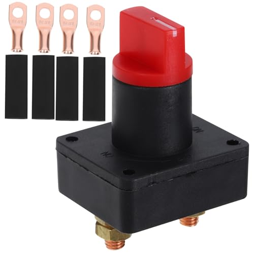 HEALLILY Hochstrombatterieschalter trennen schalten Boot Leistung Trennschalter für die Fahrzeugbatterie Batterieschalter für Wohnmobil auto versorgung Kunststoff Black Zufällige Farbe HEALLILY Hochstrombatterieschalter trennen schalten Boot Leistung Trennschalter für die Fahrzeugbatterie Batterieschalter für Wohnmobil auto versorgung Kunststoff Black Zufällige Farbe von HEALLILY