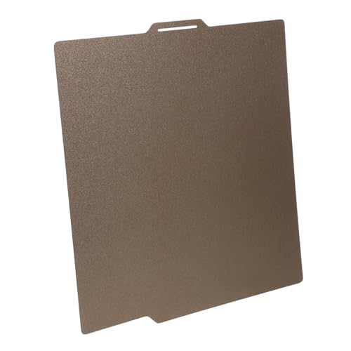 HEALLILY Magnetische Stahlplattformplatte Doppelseitiges Flexibles Druckbett 3D Druckerzubehör 3D Druckerteilsatz Doppelseitige Bauplatte 3D Druckzubehör Klebebanddrucker Eisen von HEALLILY