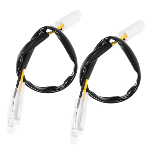 HEALLILY Steckeradapter Abbiegelicht-Adapterstecker Austausch des Motorrad-Blinkeradapters Signallichtstecker Motorradlicht-Adapterstecker Ersatz-Motorrad-Blinkerstecker Motorradzubehör STK HEALLILY Steckeradapter Abbiegelicht-Adapterstecker Austausch des Motorrad-Blinkeradapters Signallichtstecker Motorradlicht-Adapterstecker Ersatz-Motorrad-Blinkerstecker Motorradzubehör STK von HEALLILY