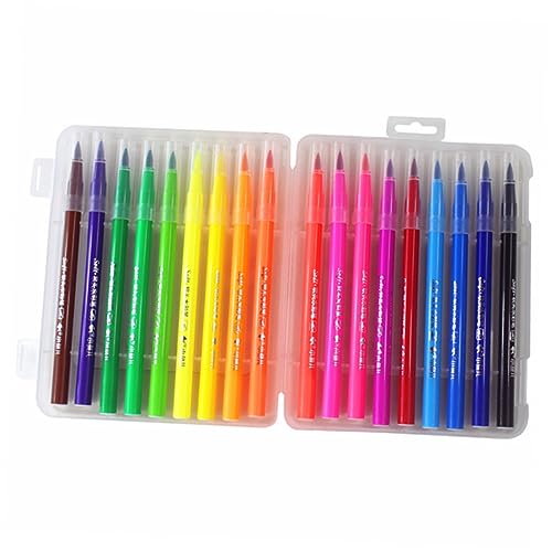 HEALSOPTHY 1 Satz 18 Stift Farben waschbar Markierungen Wasser Zeichnung kindergeburtstag gastgeschenke kindergeburtstag Malbedarf gemälde toy spielsachen kindergeschenke Plastik von HEALSOPTHY