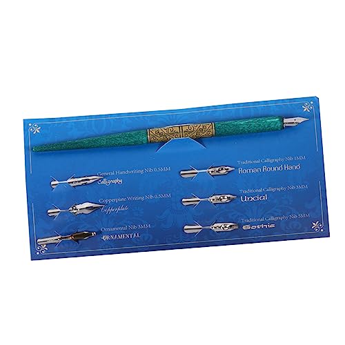 HEALSOPTHY 1 Satz Dip-stift Zeichnung Schreiben Kalligraphie Für Kunst Tinte Vintage Kalligrafiestift Stift Zum Zeichnen Vintage Pen Aluminiumlegierung von HEALSOPTHY