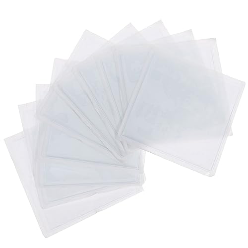 HEALSOPTHY 10Stücke Kartenhüllen für Parkgenehmigungen Selbstklebende Plastikkartenhalter für Tickets Notizen Beschriftungen für Auto Büro Schule HEALSOPTHY 10Stücke Kartenhüllen für Parkgenehmigungen Selbstklebende Plastikkartenhalter für Tickets Notizen Beschriftungen für Auto Büro Schule von HEALSOPTHY
