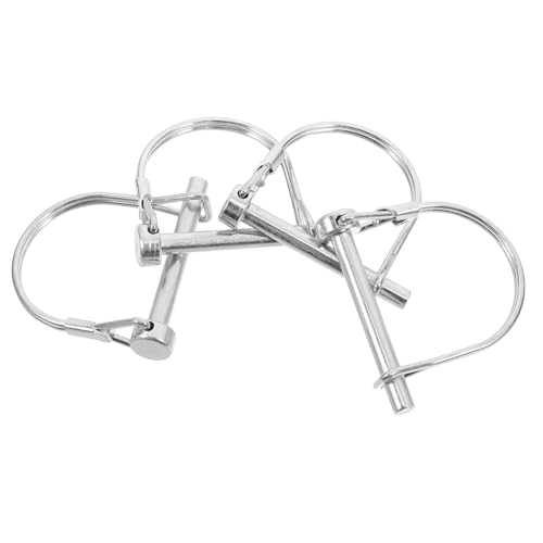 HEALSOPTHY 4Stücke Sicherungsstift für Anhängerkupplung Hochbelastbarer Kupplungsstift Zuverlässige Verbindung für Trailer Einfache Installation Nutzung HEALSOPTHY 4Stücke Sicherungsstift für Anhängerkupplung Hochbelastbarer Kupplungsstift Zuverlässige Verbindung für Trailer Einfache Installation Nutzung von HEALSOPTHY