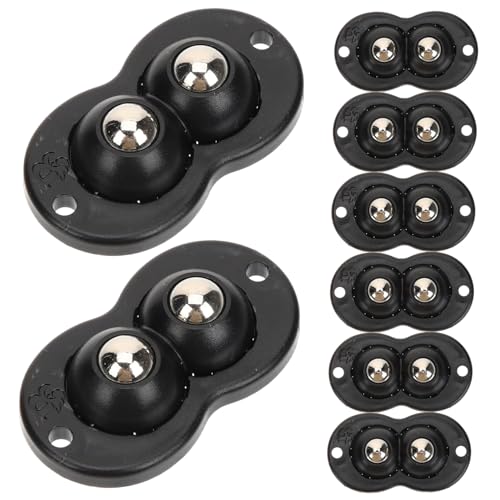 HEALSOPTHY 8 Stück Mini-Roller Klare Speicherbehälter Vorratsbehälter Stockräder selbstklebendes Vinyl Lagerkorb Schwenkbare Bodenrollen schwenkbare Miniräder Minirollen Mini-Räder Abs Black HEALSOPTHY 8 Stück Mini-Roller Klare Speicherbehälter Vorratsbehälter Stockräder selbstklebendes Vinyl Lagerkorb Schwenkbare Bodenrollen schwenkbare Miniräder Minirollen Mini-Räder Abs Black von HEALSOPTHY