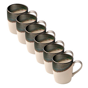 6 HEART & SOUL Kaffeebecher Perfect Match Avocado grün 0,25 l 6 HEART & SOUL Kaffeebecher Perfect Match Avocado grün 0,25 l von HEART & SOUL