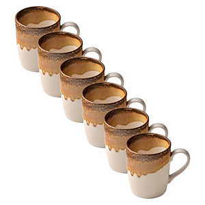 6 HEART & SOUL Kaffeebecher Perfect Match Cumin hellbraun 0,25 l 6 HEART & SOUL Kaffeebecher Perfect Match Cumin hellbraun 0,25 l von HEART & SOUL
