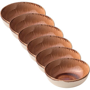 6 HEART & SOUL Schalen Perfect Match Oyster braun 23,0 cm 6 HEART & SOUL Schalen Perfect Match Oyster braun 23,0 cm von HEART & SOUL
