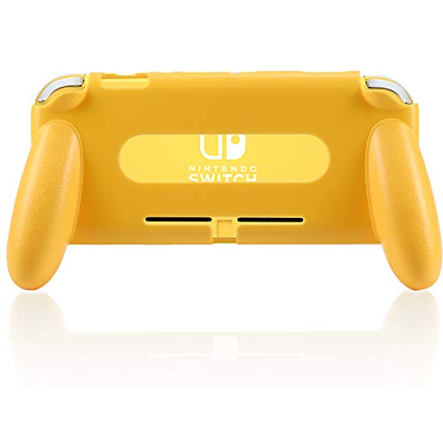 HEATFUN Griff für Nintendo Switch Lite, bequemer und ergonomischer Switch Lite Grip - Zubehör für Nintendo Switch Lite (Gelb) von HEATFUN