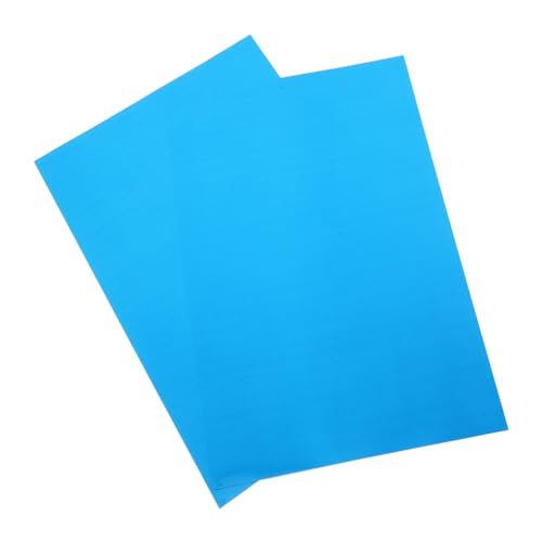 HEATSHAKING 2 Stück Gravierte bedruckte Aluminiumplatte Konstruktionspapier Bastelpapier Metallpapier-Suqare Origami -Papiere temporäres Vinyl Wärmefolienstift Cellophan Blue HEATSHAKING 2 Stück Gravierte bedruckte Aluminiumplatte Konstruktionspapier Bastelpapier Metallpapier-Suqare Origami -Papiere temporäres Vinyl Wärmefolienstift Cellophan Blue von HEATSHAKING