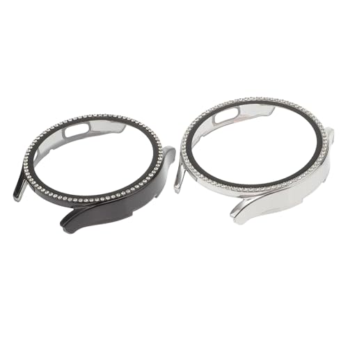 HEATSHAKING 2Stücke Bling Watch Protector für Dekorative Uhrenhülle mit Hartglas Displayschutz Kompatibel mit Watch Schützt HEATSHAKING 2Stücke Bling Watch Protector für Dekorative Uhrenhülle mit Hartglas Displayschutz Kompatibel mit Watch Schützt von HEATSHAKING