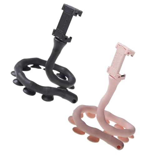 HEATSHAKING 2Stücke Universeller Handyhalter Multifunktionaler Drehbarer Telefonständer für Schreibtisch für Home Office Studenten Mixed Color Design Stabil Praktisch HEATSHAKING 2Stücke Universeller Handyhalter Multifunktionaler Drehbarer Telefonständer für Schreibtisch für Home Office Studenten Mixed Color Design Stabil Praktisch von HEATSHAKING