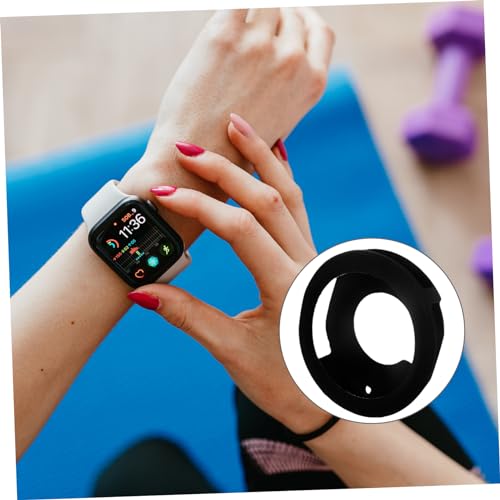 HEATSHAKING 3Stücke Schutzgehäuse Teilig Weiches Silikon Stoßfest Staubdicht Schützt vor Alterung Kompatibel mit Smartwatch Funktionen von HEATSHAKING