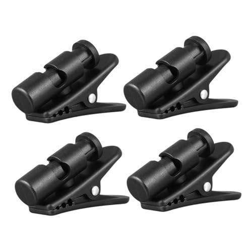 HEATSHAKING 4 Stück Clip für Kopfhörerkabel Fix Draht Headset-Kabelclip Kopfhörerkabelclip Kopfhörer Zubehör Clips für Kopfhörerkabel Plastik Black HEATSHAKING 4 Stück Clip für Kopfhörerkabel Fix Draht Headset-Kabelclip Kopfhörerkabelclip Kopfhörer Zubehör Clips für Kopfhörerkabel Plastik Black von HEATSHAKING