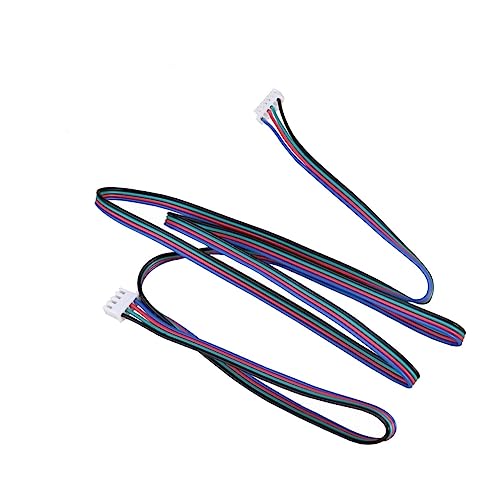 HEATSHAKING 4Stücke Schrittmotorkabel Pin bis Pin für Hochwertige Verbindungsleitungen für Schrittmotoren Kompatibel mit Ramps Board Langlebig von HEATSHAKING