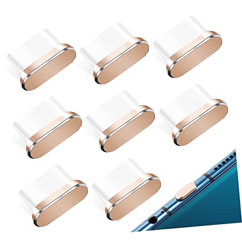 HEATSHAKING 8Stücke Typ C Staubschutzkappen Staubstopfen für USB Anschlüsse Kompatibel mit Meisten Typ C Smartphones Schützt vor Schmutz Einfach HEATSHAKING 8Stücke Typ C Staubschutzkappen Staubstopfen für USB Anschlüsse Kompatibel mit Meisten Typ C Smartphones Schützt vor Schmutz Einfach von HEATSHAKING