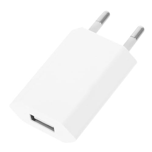 HEATSHAKING Eu USB Ladegerät Adapter für Handy Tablet Universelles mit Flachem Kompatibel mit Meisten USB Geräten Leicht aus Material von HEATSHAKING