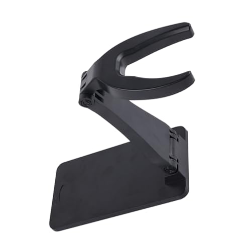 HEATSHAKING Scanner-Halterung Barcode-Leser Scannerzubehör Barcodelesegerät Halter für Barcode-Scanner Scannerständer für den Schreibtisch Münzständer Scannerhalter Abs Black von HEATSHAKING