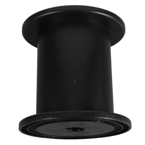 HEATSHAKING Spule Faden Wickler Plastik Schüttgut Hölzern Wächter Stand Schleife Mini Kompakt Leer Nähen Draht Stickerei Abs Black von HEATSHAKING