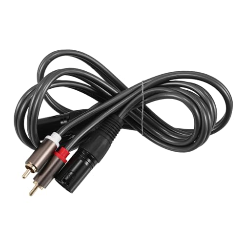 HEATSHAKING audiokabel Stereo-Umwandlungskabel RCA-auf-XLR-Audiokabel Audio-Konvertierungskabel Audiokonverterkabel symmetrisches Mikrofonkabel Kopfhörer-Konverter Cinch auf XLR Kupfer HEATSHAKING audiokabel Stereo-Umwandlungskabel RCA-auf-XLR-Audiokabel Audio-Konvertierungskabel Audiokonverterkabel symmetrisches Mikrofonkabel Kopfhörer-Konverter Cinch auf XLR Kupfer von HEATSHAKING