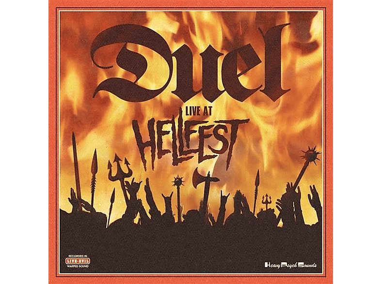 Duel - Live At Hellfest (Ltd.Red Vinyl) (Vinyl) von HEAVY PSYC