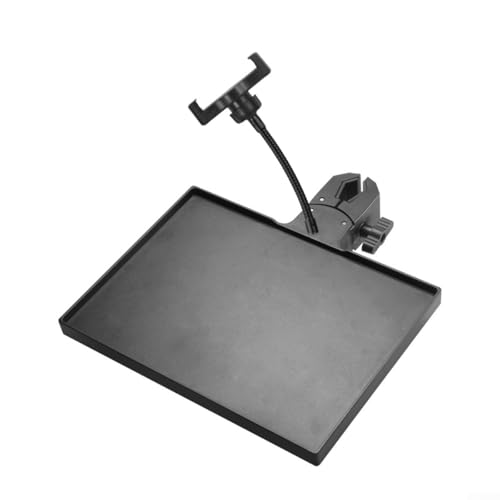 Soundkartenablage mit Clip für Handy, ideal für verschiedene Audio-/Video-Anwendungen (Schwarz) von HEBEOT