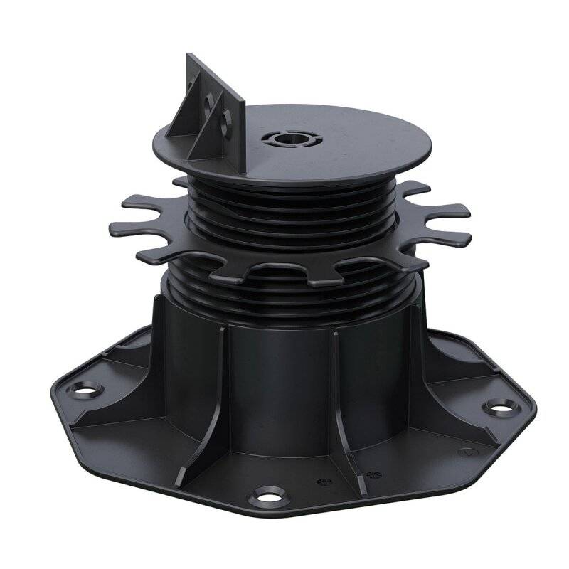 HECO-Justierfüße für Terrassenunterkonstruktionen 65-155 mm höhenverstellbar - 32 Stück von HECO-Schrauben GmbH & Co. KG