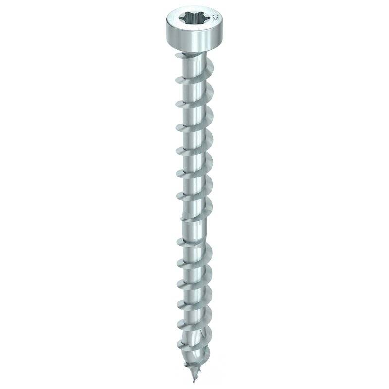 HECO-TOPIX-plus CombiConnect Holzbauschraube Stahl verzinkt Zylinderkopf TX CC-Gewinde 8,5x400 - 50 Stück von HECO-Schrauben GmbH & Co. KG