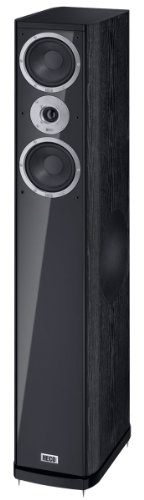 Heco Music Style 800 160 W Schwarz Lautsprecher – Lautsprecher (3-Wege, mit Kabel, RCA, 160 W, 26 – 40.000 Hz, schwarz) von HECO