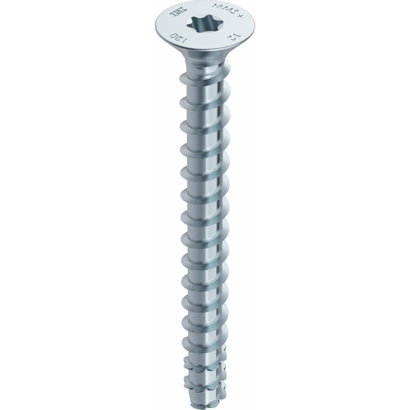 MULTI-MONTI-plus F Betonschraube Stahl verzinkt Senkkopf T30 - 6 x 40 mm - 100 Stück MULTI-MONTI-plus F Betonschraube Stahl verzinkt Senkkopf T30 - 6 x 40 mm - 100 Stück von HECO-Schrauben GmbH & Co. KG